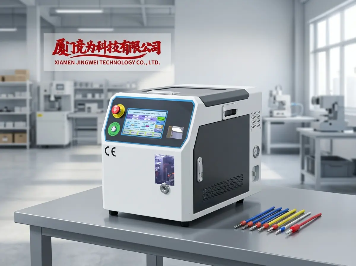 自動套管剝線壓接機（含扭線功能）JW-0.3-16MM2