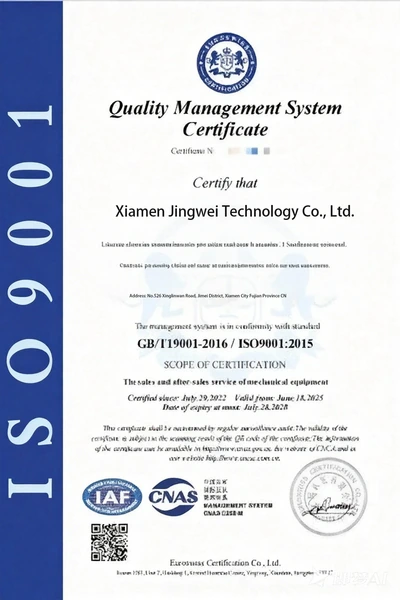 ISO9001 Certificate