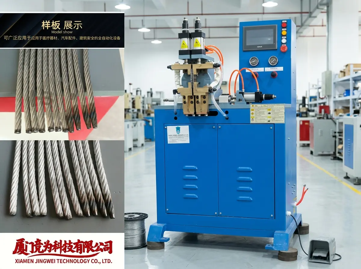 鋼絲繩錐頭熔接機 WPM-CF