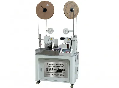 全自動雙線端子壓接機 高效線束加工 4000件/小時 WPM-180 Thumb