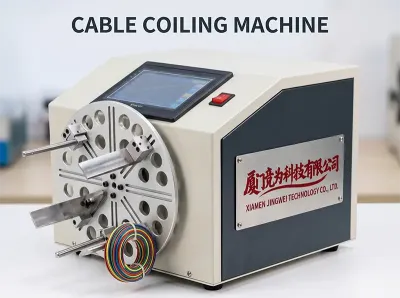 大規格電纜自動繞線機 可調長度速度 繞桿間距50-300mm WPM-2009L