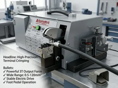 電動端子壓接機 3T 出力，0.5-120mm² EM-50B2BC / EM-50B1BC Thumb