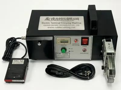 電動端子壓接機 小型便攜鉚接 適用0.25-10mm²端子 EM-6B1 EM-6B2 - 端子壓接機