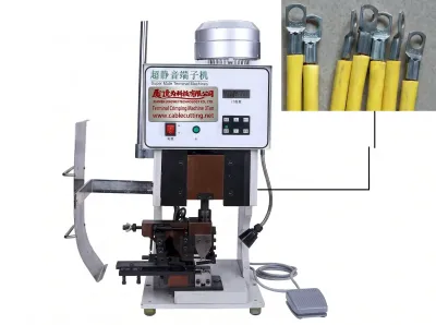 半自動靜音端子壓接機 3.0TON 2000KG 高效端子鉚合成型 WPM-3000S - 端子壓接機