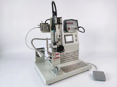 精密點焊錫膏半自動焊錫機 電線連接器焊接 WPM-141