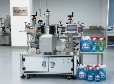 半自動雙面滾貼貼標機 JW-T-102