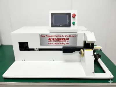 高速自動膠帶纏繞機 線束保護包紮設備 WPM-302 - 膠帶包紮機 (特定用途)