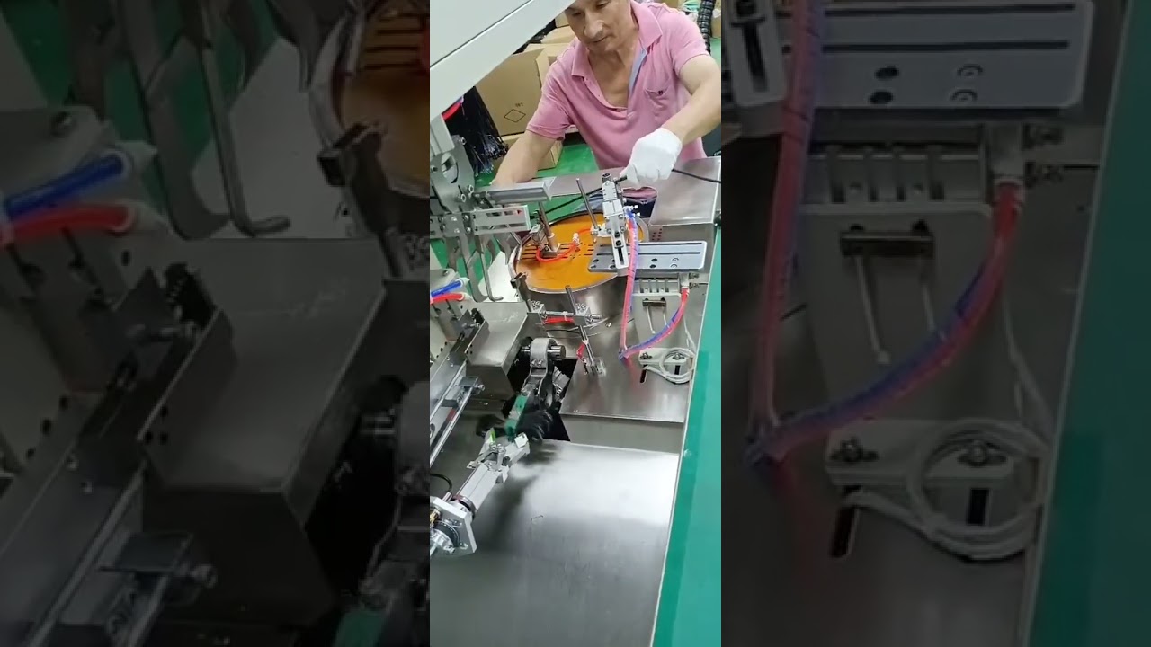 高速全自動綑紮機｜高效傳輸線材繞線與綑綁設備