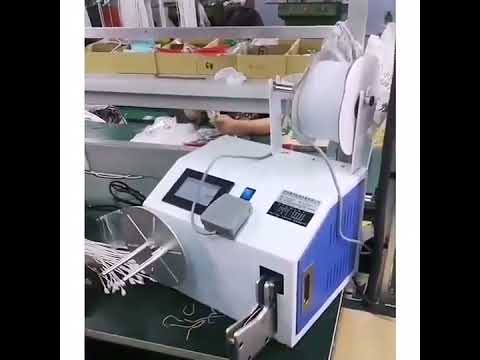 數據線自動繞線與捆紮機｜AC電源線DC線材綑綁設備