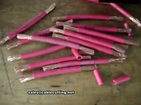 多芯電纜裁線剝線機｜粗線剝皮設備｜高效自動化線材加工