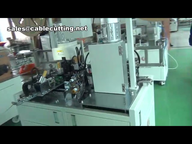 天線連接器電纜壓接機｜4 pin與64 pin IDC連接器壓接示範