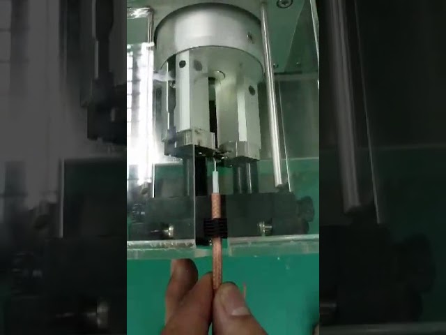 高效自動同軸電纜剝線機