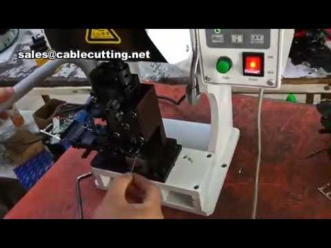 電線端子壓接機｜高效能電纜接頭壓接設備｜自動化線材加工