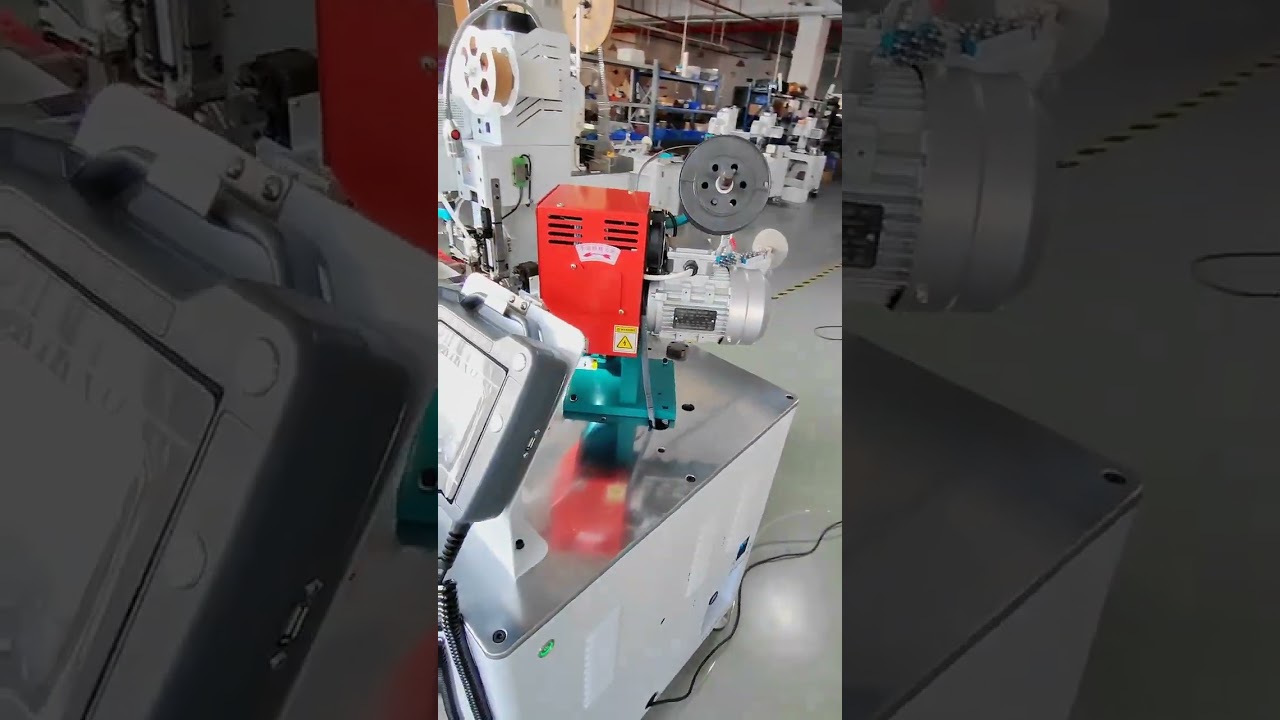 一端絕緣端子、一端銅帶壓接機｜高效自動化線束加工設備