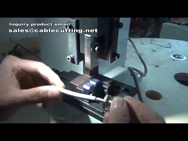 Connector Terminal Wire Harness Processing,Crimp Ferrule,Crimp Machine For Tube Terminal