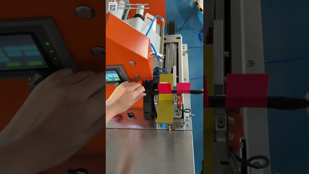 Flexible Wire Fold Labeling Machine Compatible with Various Cable Types Sticker Applicator