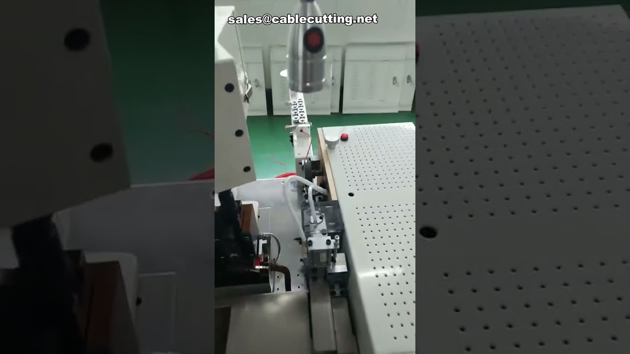 剝線壓接端子機｜電纜剝線裁切壓接一體機