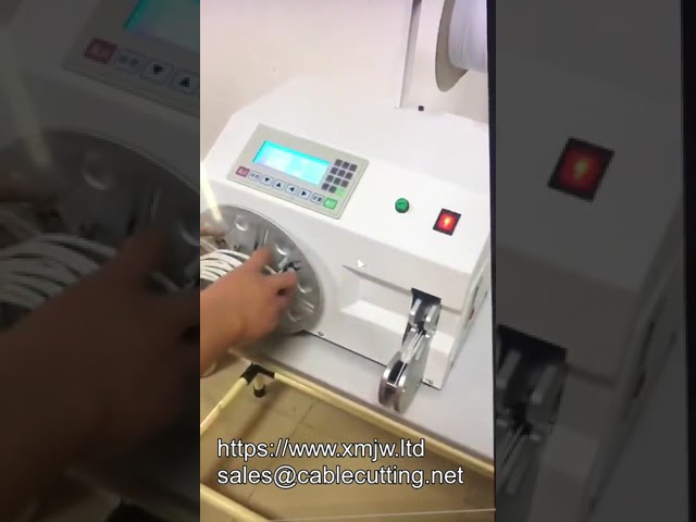 WPM 90 自動電線電纜捆紮扭結機｜高效束線與捲線設備