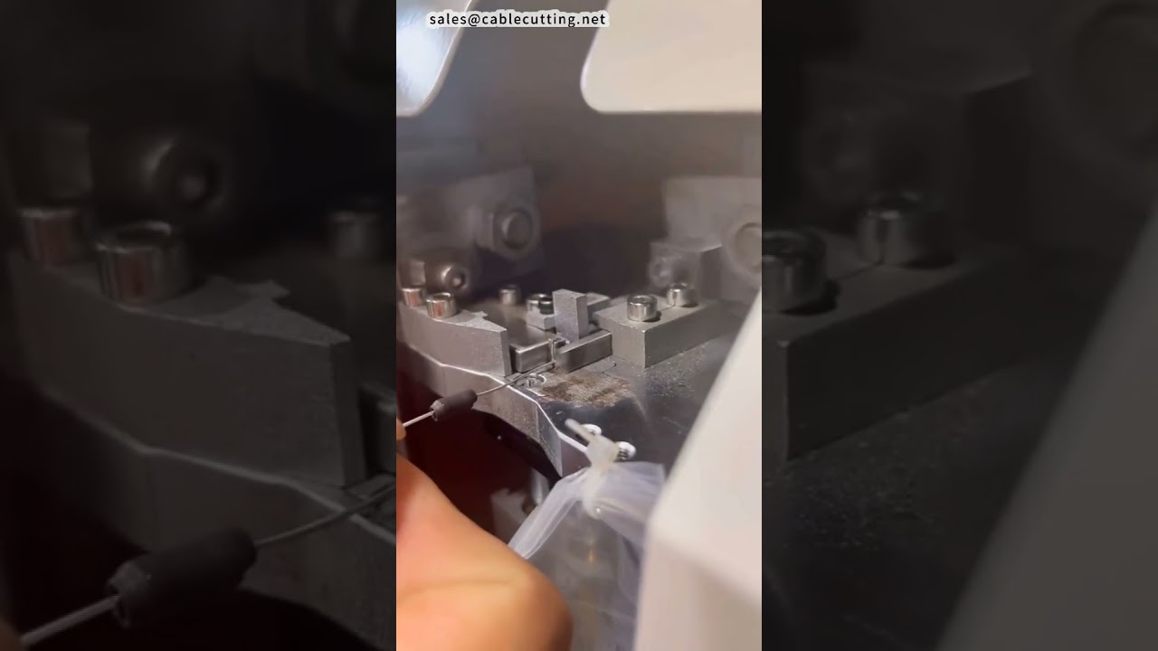 電阻引線成型機｜自動折線機運作實拍 #工廠自動化 #機械設備
