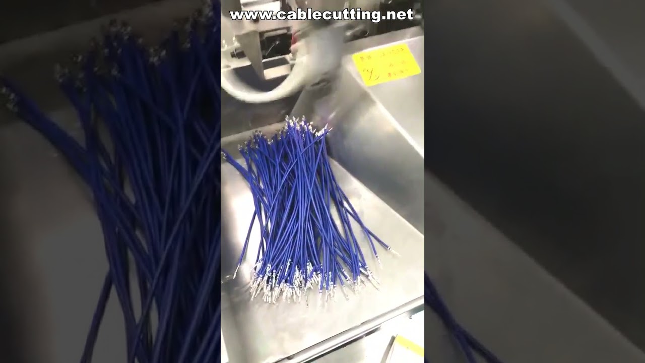 全自動端子壓接機 | 高效電線裁切剝皮壓接一體機