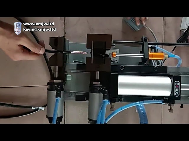 310 電腦剝線機｜多芯線氣動熱剝機｜自動化線材加工設備