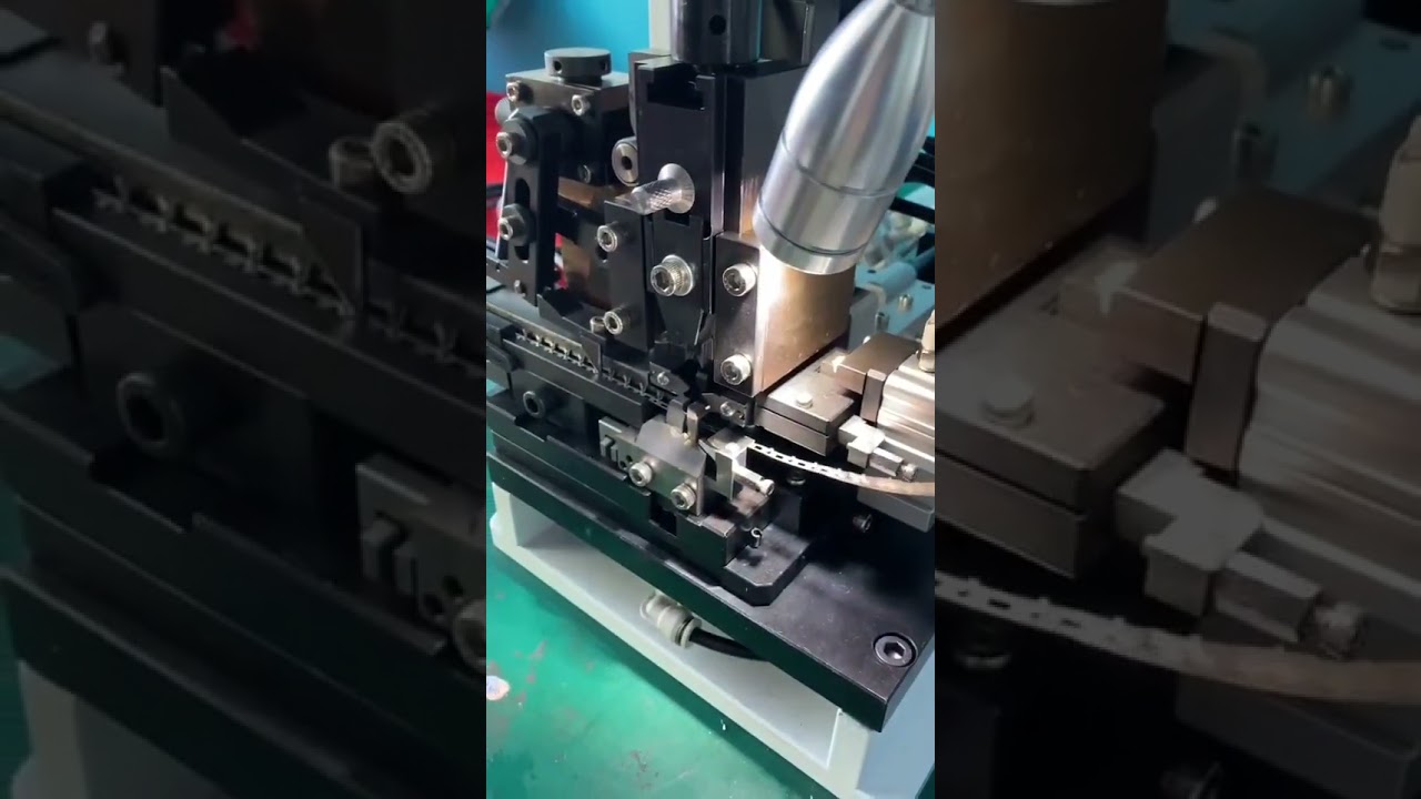 全新2合1觸控螢幕按鍵式剝線打端子機｜單線專用壓接工具