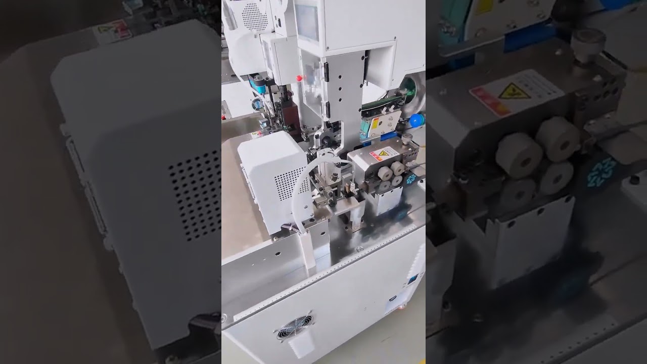 汽車高電流防水線束加工技術 #工廠 #機械 #銅線