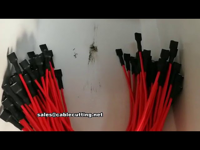 全自動端子壓著機｜整合熱縮套管功能，提升線束加工效率