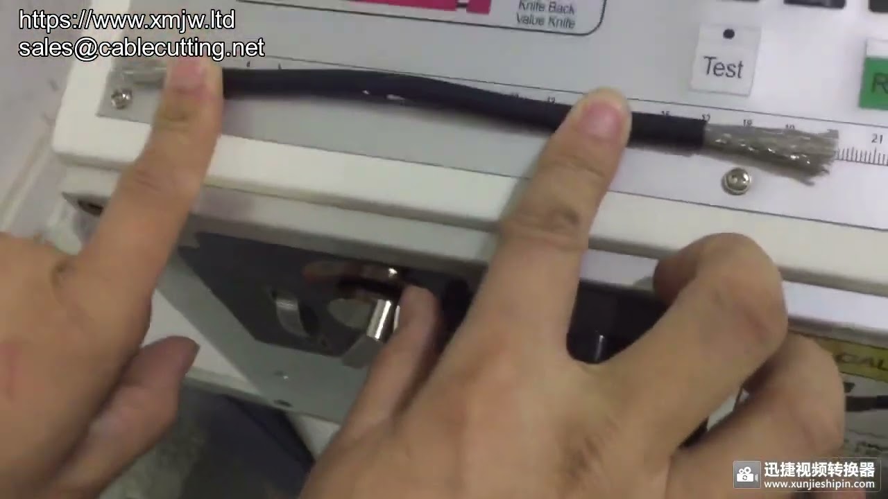 10平方毫米單芯電子線纜全自動裁線剝皮機｜高效精準加工設備
