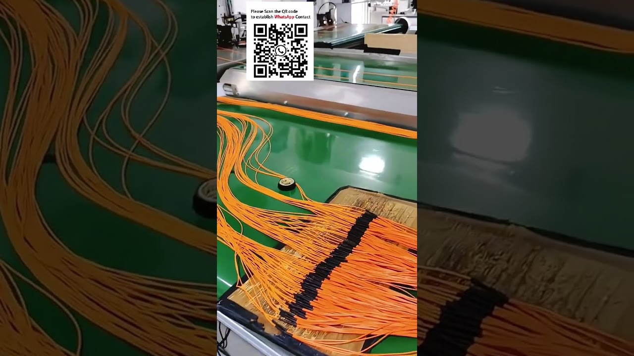 全自動多線接頭壓著機｜熱縮套管插入與烘烤一體機