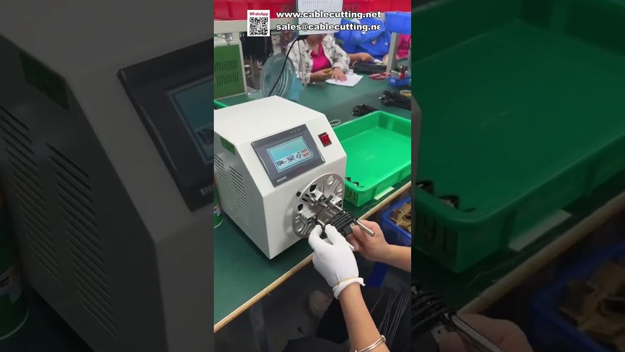 自動電線電纜繞線捆紮機 | 高效自動化生產設備
