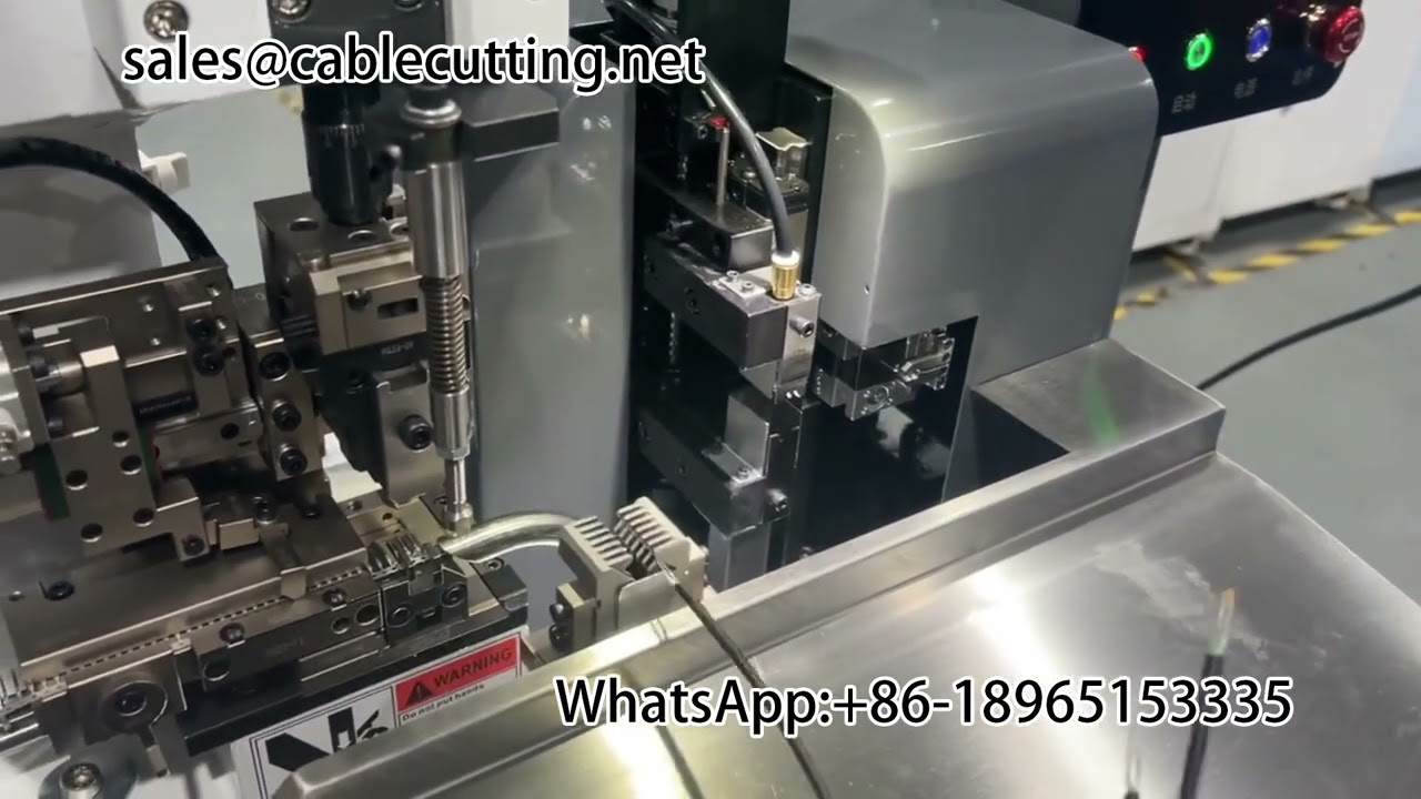 超短線雙剝線雙鉚壓接機｜高效自動化線束加工設備
