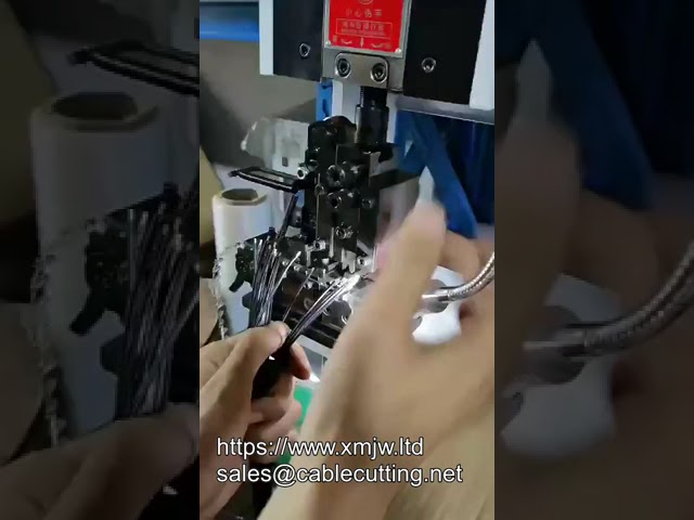 WPM 15t 超靜音端子壓接機｜高效自動化線束加工設備