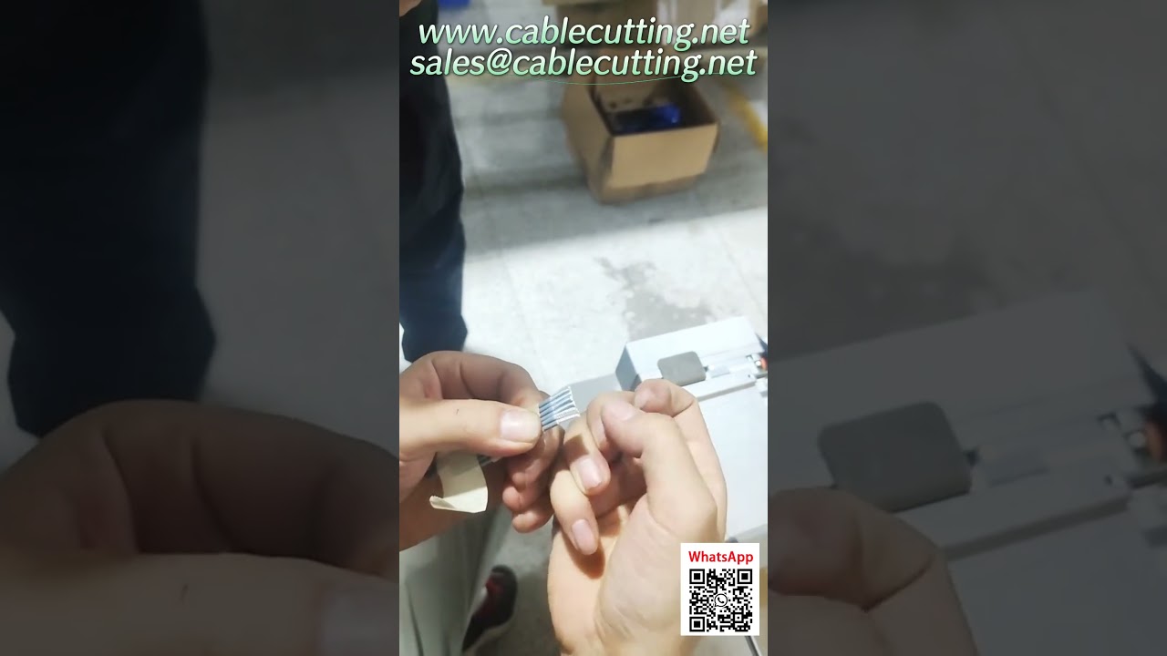 高精度雷射剝線機｜0.1mm精準度，適用0.1-10mm²電纜