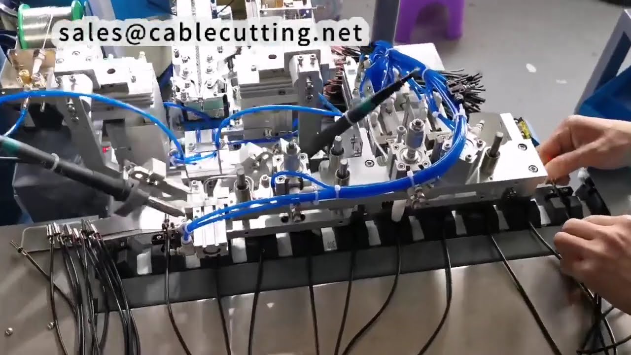 自動DC插頭焊接機：提升品質與效率的工廠自動化設備