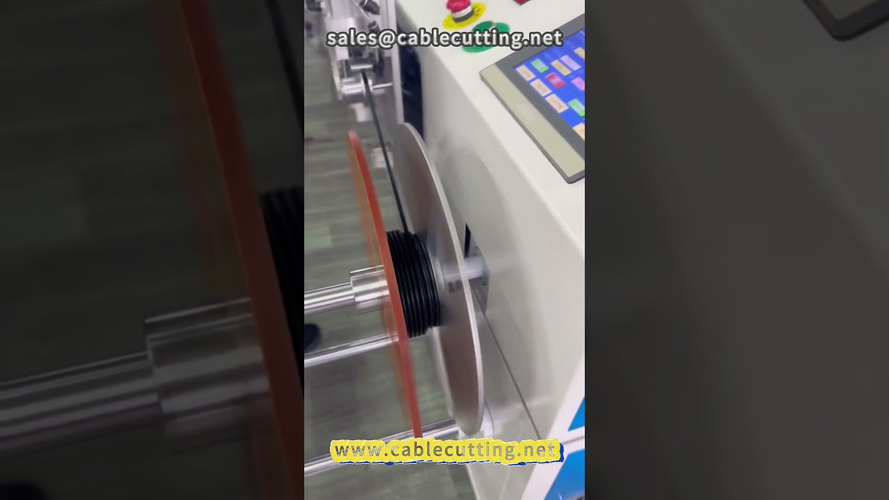 63米自動繞線機｜高效線纜加工設備｜工廠自動化首選