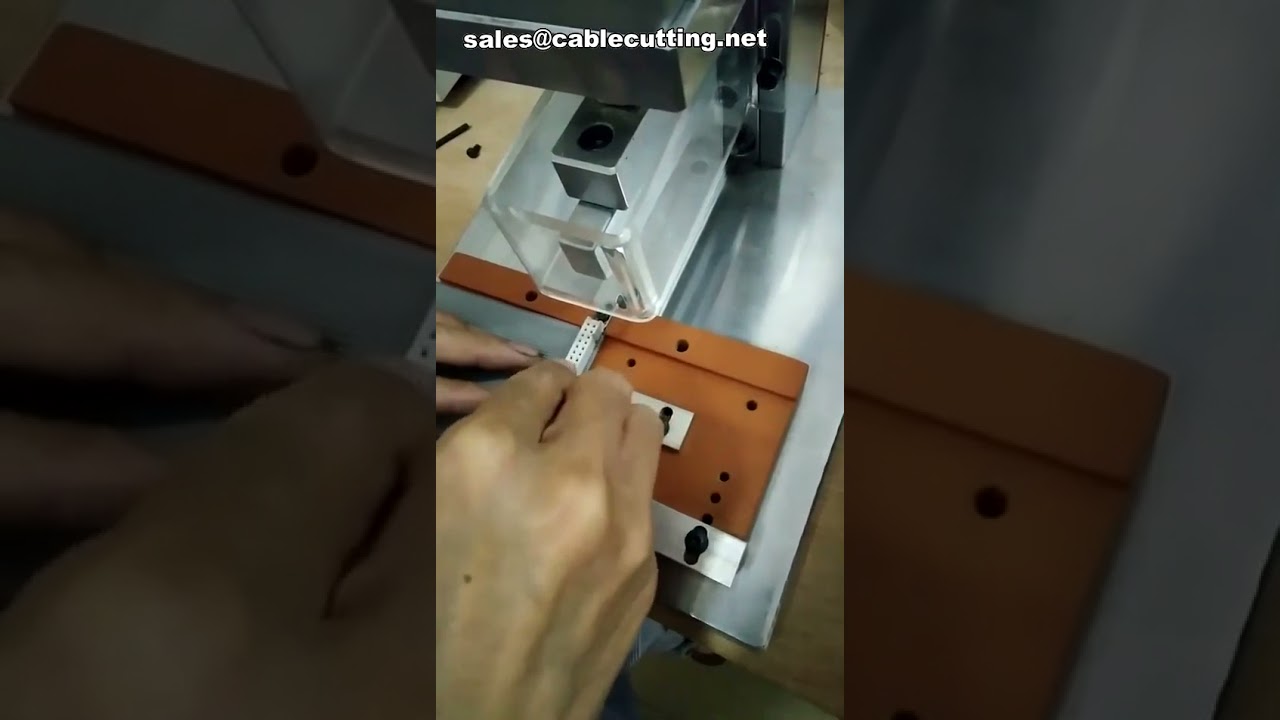 2.54mm IDC扁平排線自動壓接機｜高效精密壓接設備