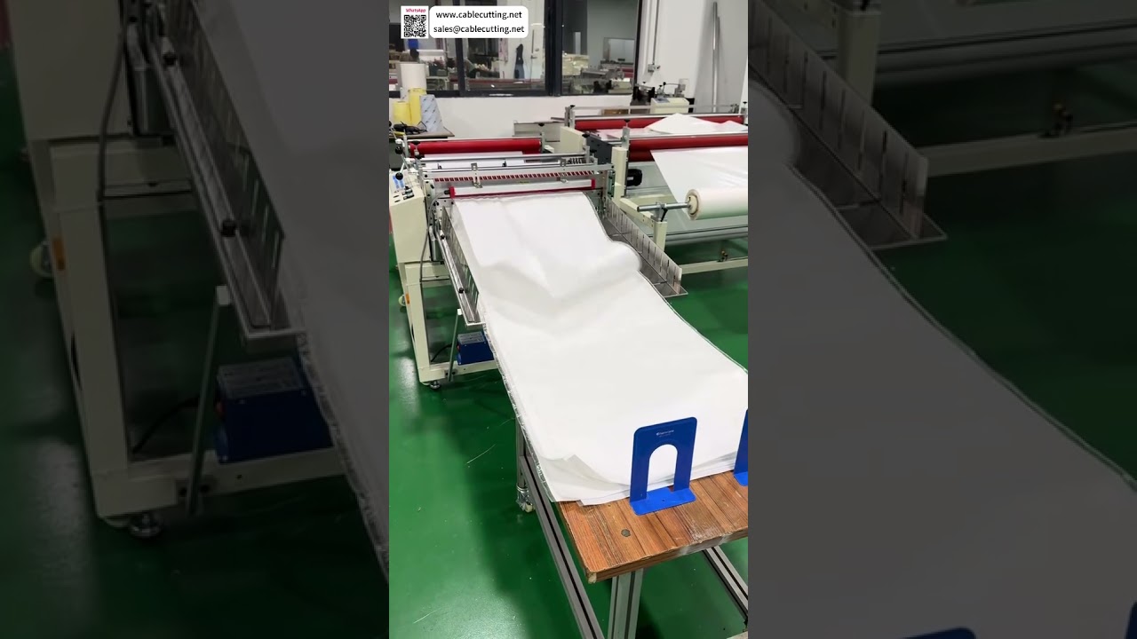 Woven Bag Cutting Machine 1-8 Meter Long Sheet Output High Precision Processing Equipment - Shorts