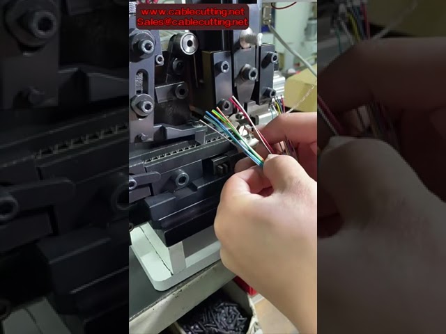XH2.54 端子壓接機｜Molex JST 線材剝線壓接機｜半自動多功能線束加工機