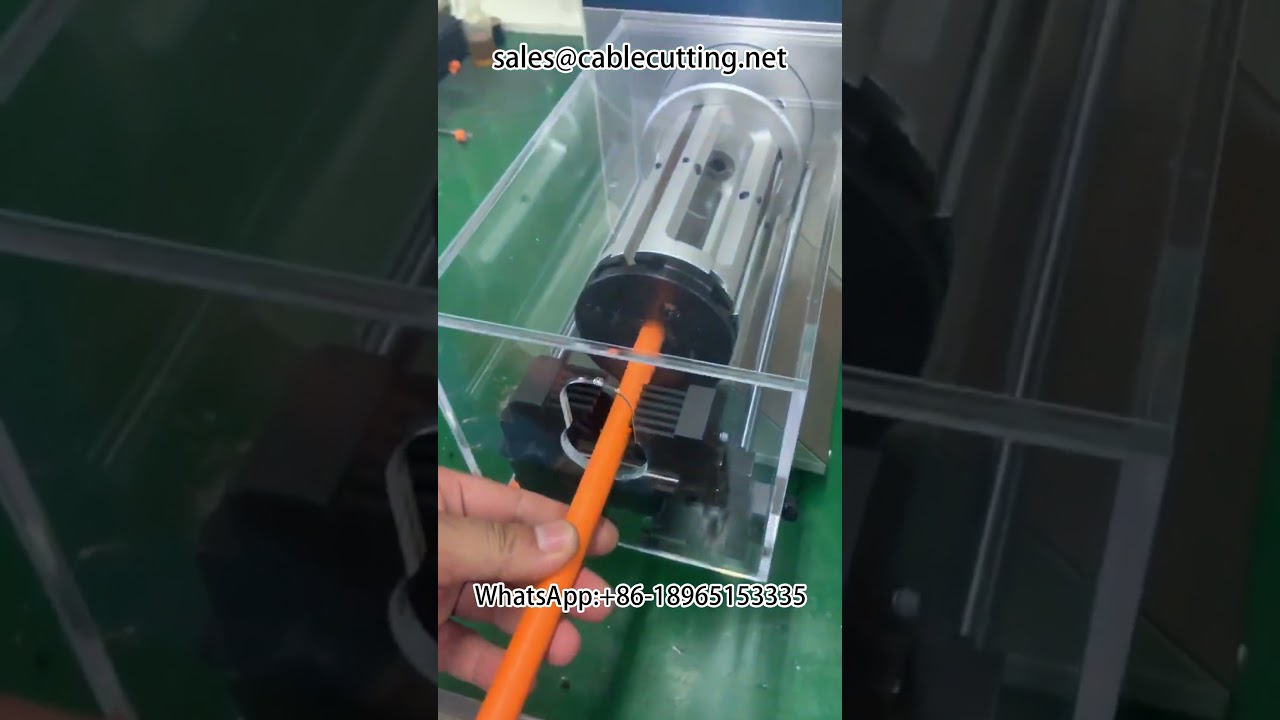 全自動同軸電纜剝線機｜工廠自動化設備｜線束加工首選