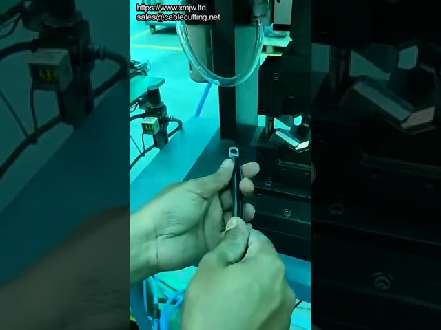 新能源銅排端子專用氣動液壓冷壓鉚接機｜大型方形接頭高效壓接