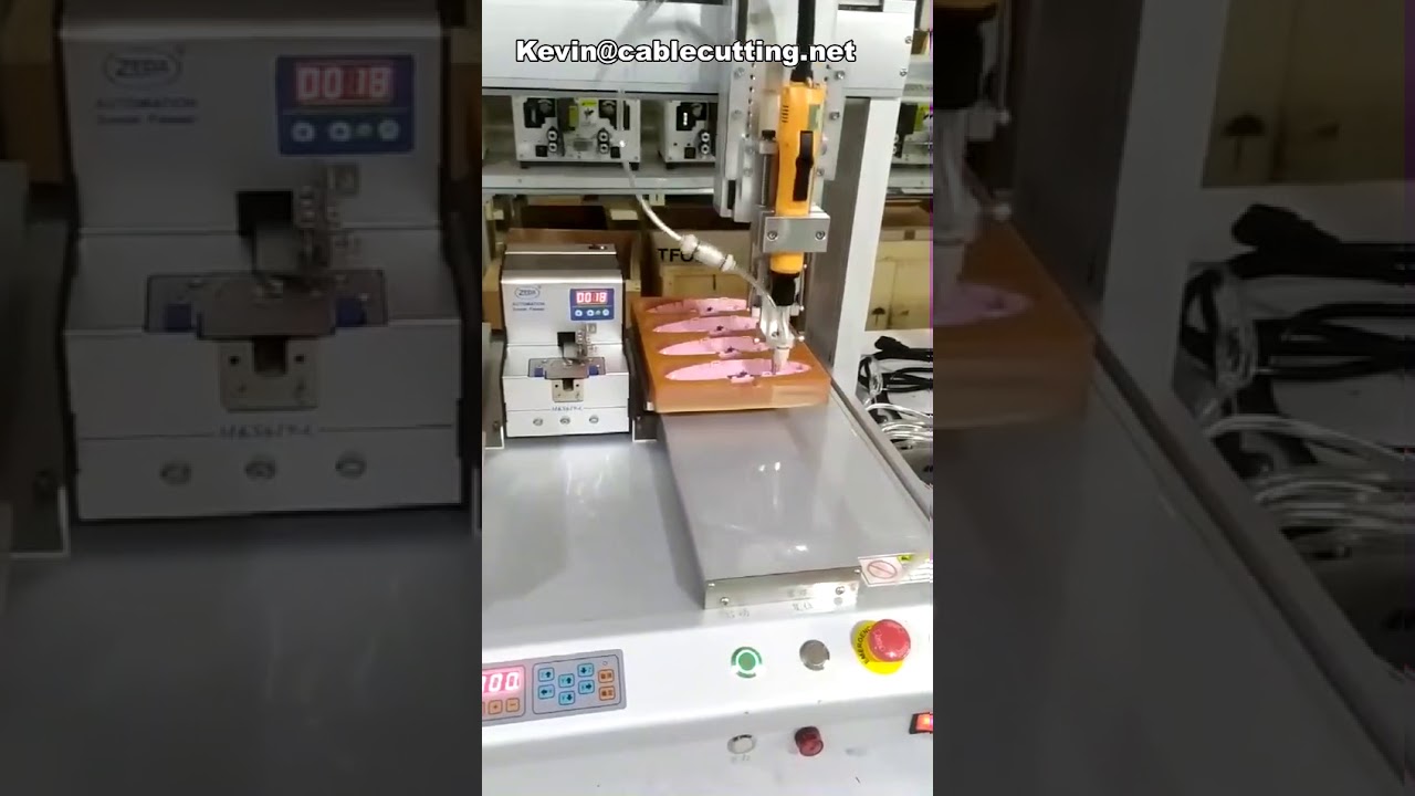 桌上型磁吸送料螺絲鎖付機器人 | 自動化鎖螺絲機