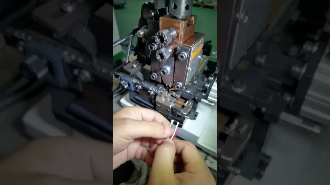 水平連續端子機｜按鈕面板型｜工廠自動化設備 #工廠 #機械