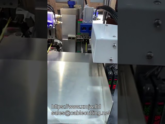全自動雙端壓著端子機｜JST連接器專用｜裁線剝線壓著一機搞定