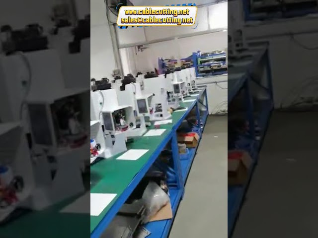 光纖連接器組裝機｜自動裁線剝線壓接機｜高效端子加工設備