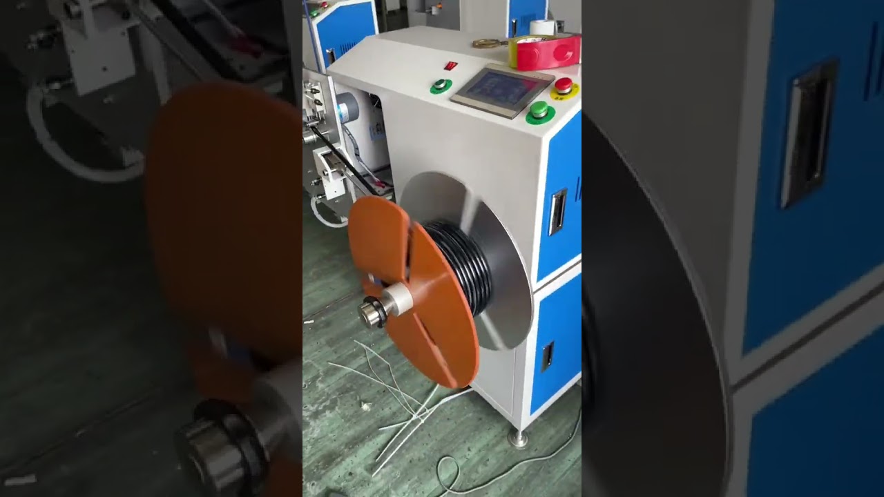Versatile Floor-Standing Metering Tube Coiler for Various Tubes and Coiling Types