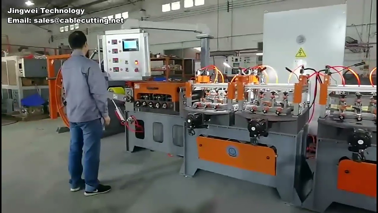 液壓五站式線材自動成型機｜金屬成型與修邊設備
