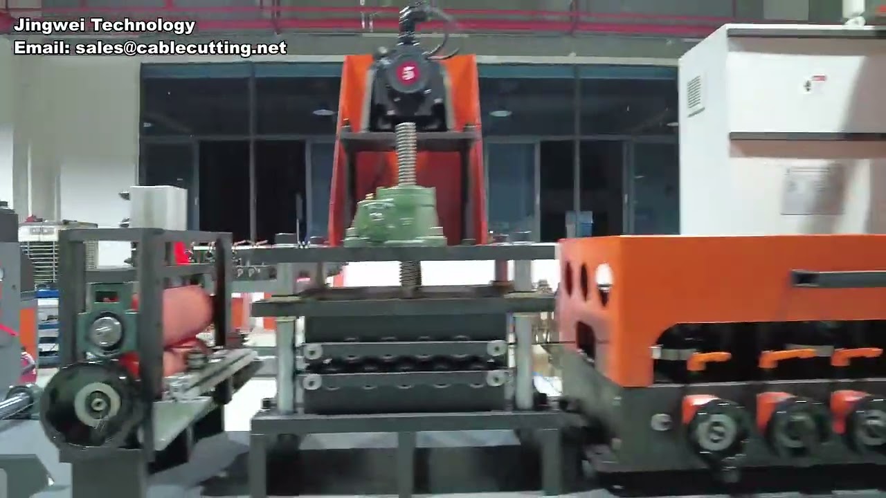 精密雙頭電焊切割設備｜油炸機自動化生產線