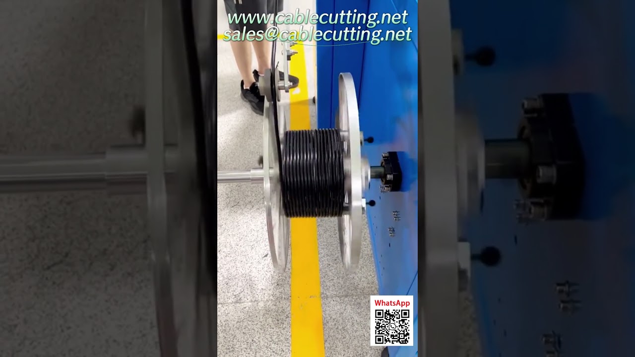 高效自動電纜捲繞機｜精密排線與裁切，提升產線效率