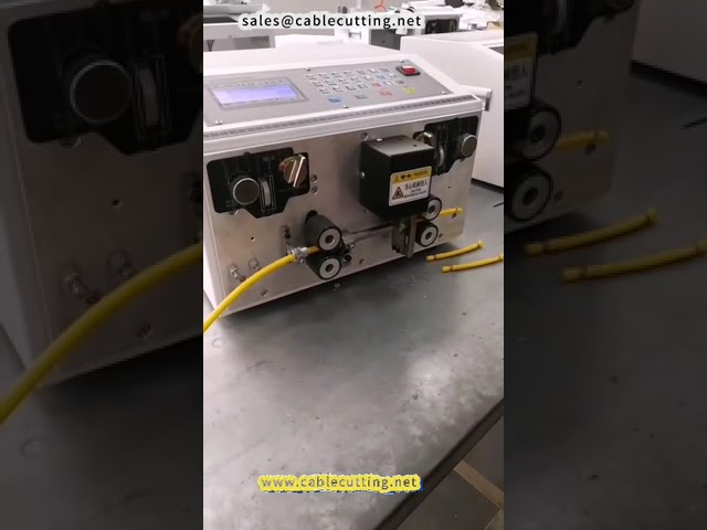 五方形電線剝皮機｜高效自動化線材加工設備